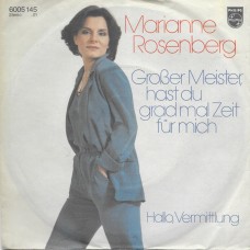MARIANNE ROSENBERG - Großer Meister hast du mal Zeit für mich